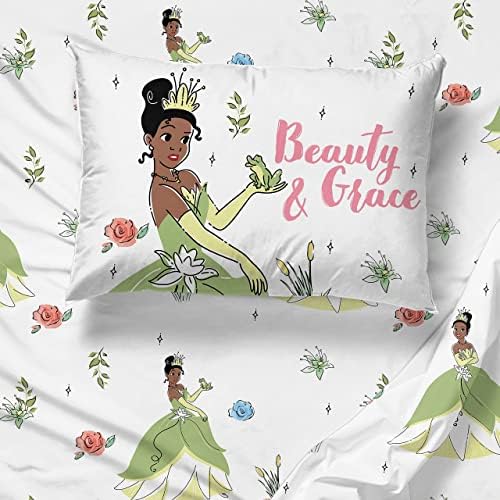 Jay Franco Disney Princess and Frog Twin Sheet Set - 3 Piece