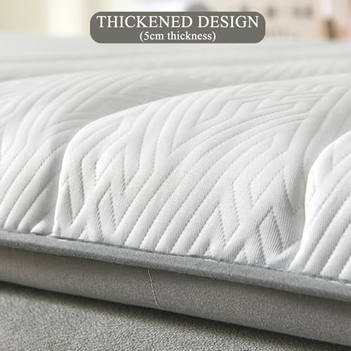 LDLCYCN Thick 5cm Massage Table Mattress Topper Without Face Hole