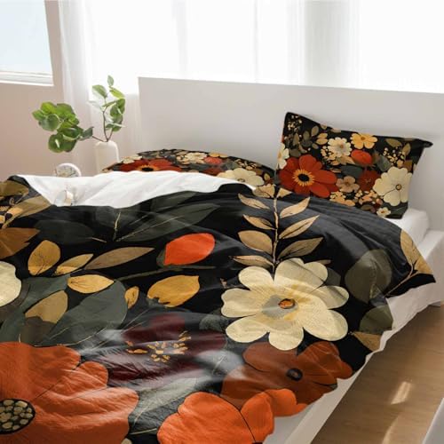 Alandar Home 3 Piece Bedding Set with Pillow Shams