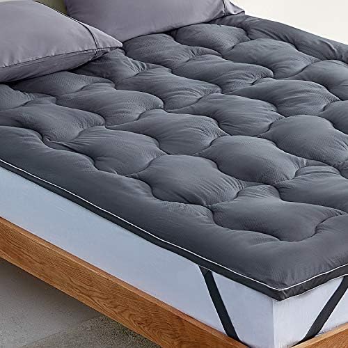 SLEEP ZONE Fluffy Mattress Toppers with Cooling Comfort
