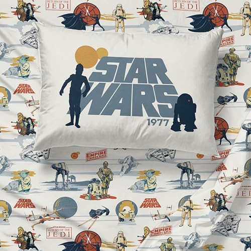 Jay Franco Star Wars Kids Sheet Set - 3 Piece Twin