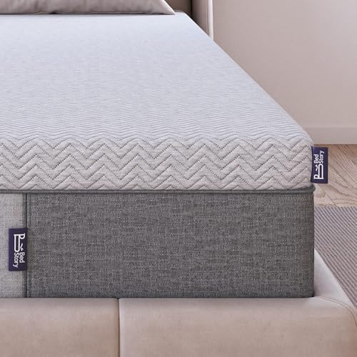 BedStory Extra Firm Mattress Topper King Size 4 Inch 1
