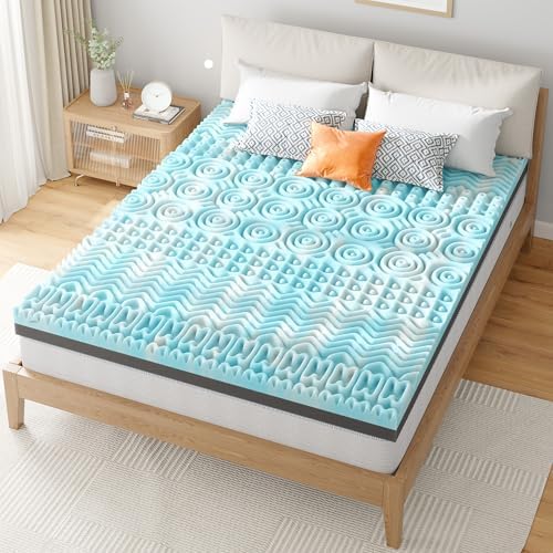 EnHomee 4 Inch Mattress Topper Twin Size
