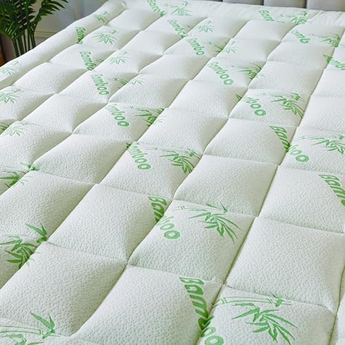 ANALIN Bamboo Viscose Mattress Topper Twin Size