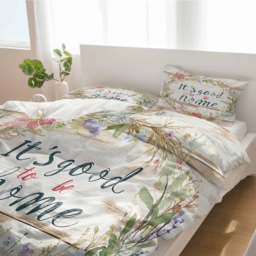 Alandar Home 3 Piece Breathable Duvet Cover Set 1