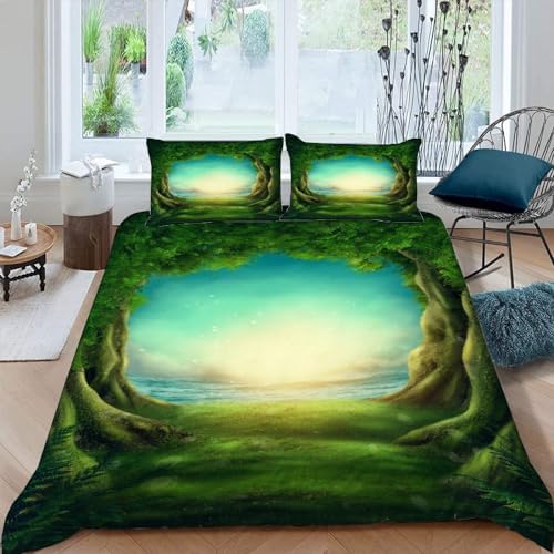 3 Piece Kids Duvet Cover Set with Zipper