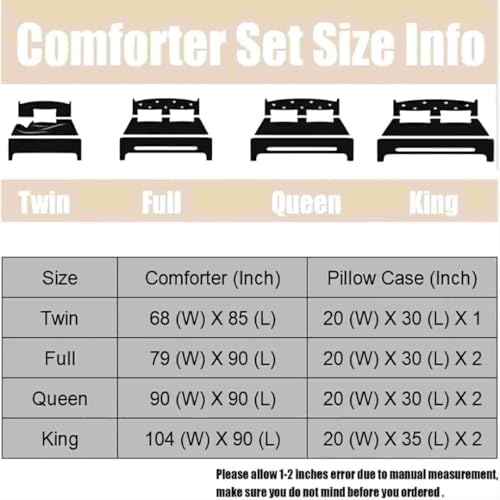 Kxry Blue Galaxy Gradient Glitter Comforter Set Twin Size 1