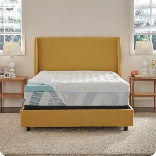 Sealy Dreamlife 3 Gel Memory Foam Queen Mattress Topper 1