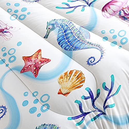 CVHOUSE Hippocampus Bedding Set Full Size