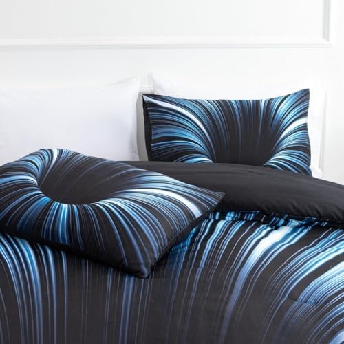 NTBED 3D Abstract Geometric Comforter Set for Kids