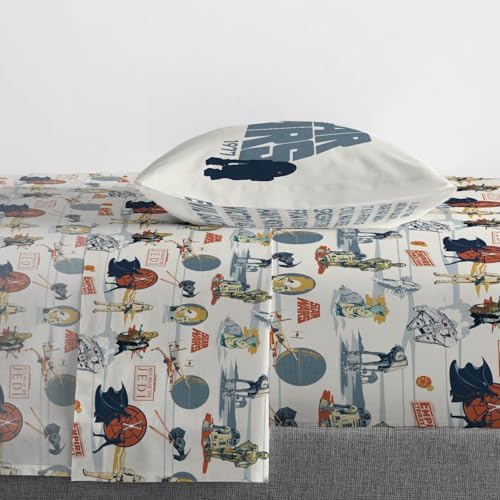Jay Franco Star Wars Kids Sheet Set - 3 Piece Twin