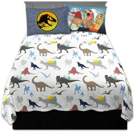 Jurassic World Bedding Set Full Size Bed