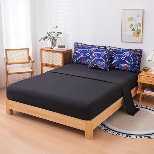Gaming Comforter Set for Boys 6 Piece Twin