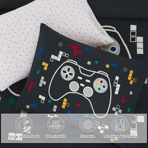 Wink Deer Glow in The Dark Twin Comforter Set