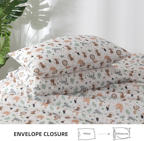 Jessrydo Twin Sheet Set Kids Deep Pocket 3 Piece