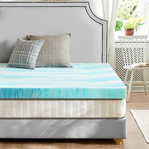Sweetcrispy Cooling Gel Mattress Topper Full Size