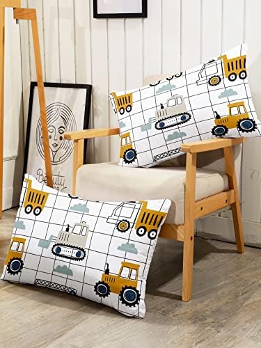 Construction Truck Sheet Set 4PCS Kids Bedding