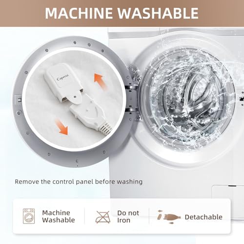 Caperia Heated Mattress Pad Multizone 9 Settings