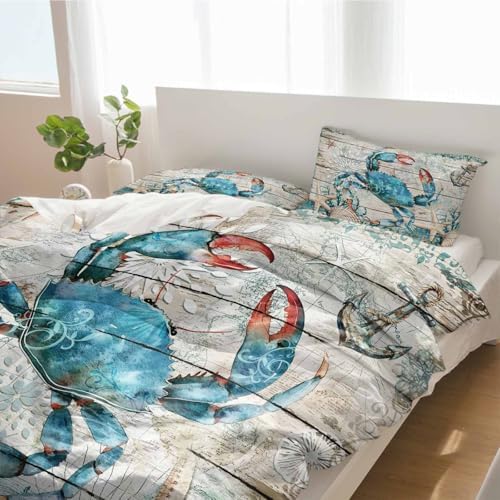 3 Piece Duvet Cover Set with Pillow Shams
