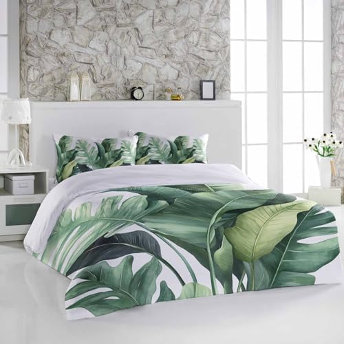 Alandar Home 3 Piece Tropical Bedding Set