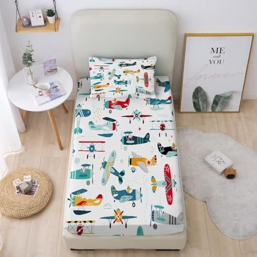 Yasida Twin Bed Sheets 2 Pack for Kids 1