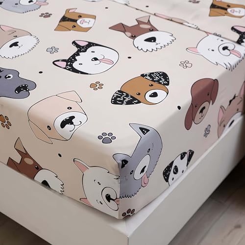 SDY 4PCS Dog Bedding Sheets Set Full Size 1