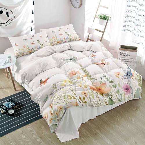 Alandar Home 3 Piece Duvet Cover Set with Pillow Shams