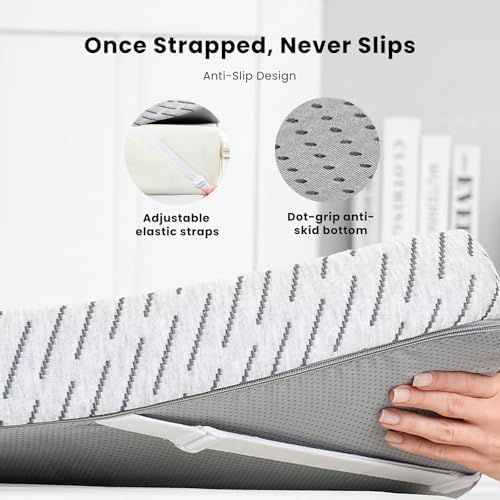 HOMRELEXA Bamboo Mattress Topper Twin XL 2 Inch Cooling Gel