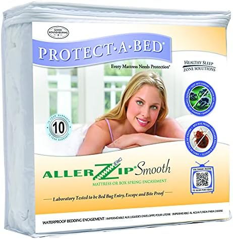 Protect-A-Bed Allerzip Mattress Encasement Queen Size