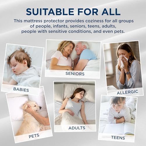 Bedsure Waterproof Mattress Protector Full Size 54x75