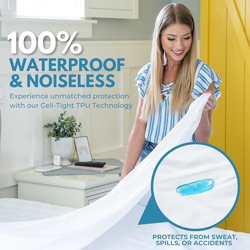Rest Line Premium Waterproof Mattress Encasement King Size 78X80