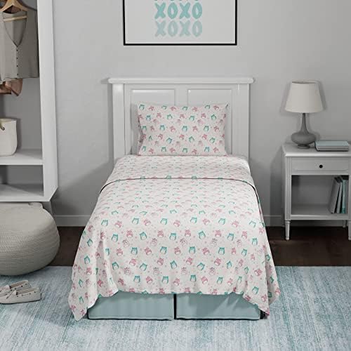 Franco Squishmallows Organic Cotton Sheet Set Twin Size