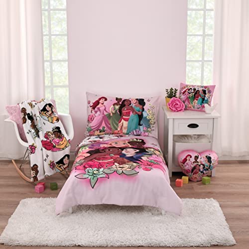 NoJo Disney Princesses 2-Piece Toddler Sheet Set 1