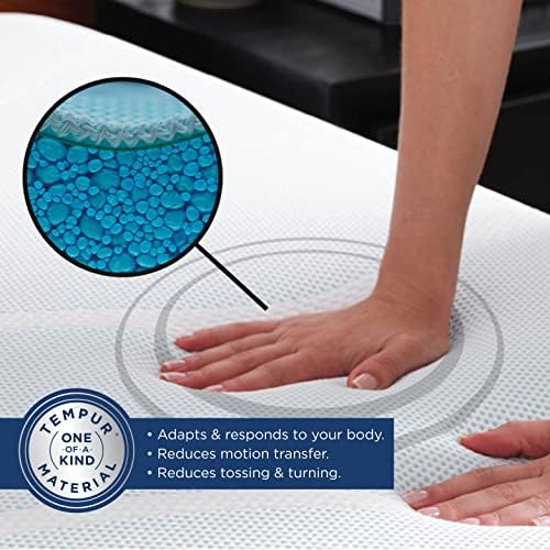 Tempur-Cloud 2-Inch Mattress Topper Cal King White 1