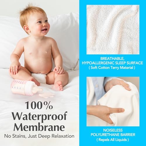Handy Laundry Waterproof Mattress Protector Twin Size 1