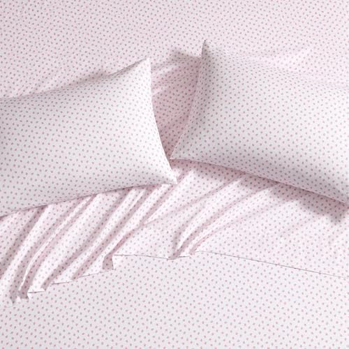Laura Ashley Kids Sheet Set with Sweet Lady Bugs Pillowcases Twin