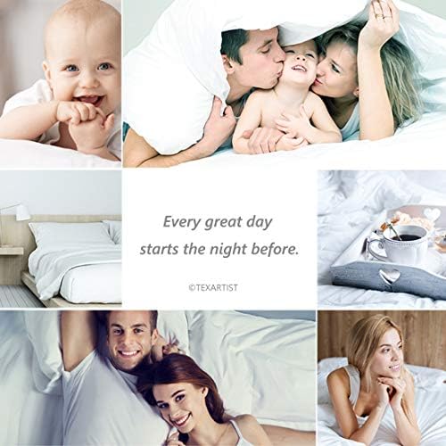 TEXARTIST Mattress Pad Quilted Fitted Cover with 8-21 Inch Deep Pocket