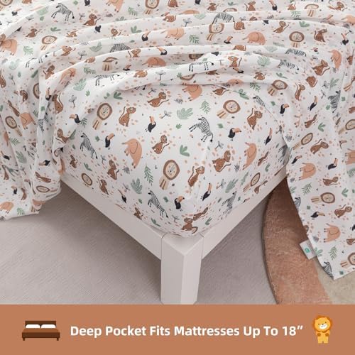Jessrydo Twin Sheet Set Kids Deep Pocket 3 Piece