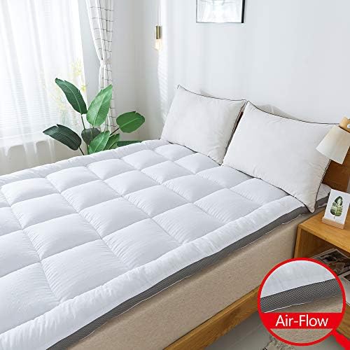 SUFUEE Mattress Topper King - 2inch Plush Luxury Down Alternative