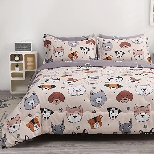 Gusuhome 7 Piece Kids Dog Bedding Set 1