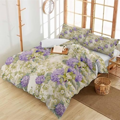 Alandar Home 3 Piece Spring Blossom Duvet Cover Set