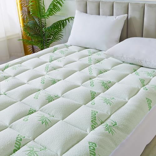 ANALIN Bamboo Viscose Mattress Topper Twin Size