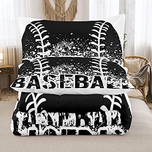 Bodhi Black and White Comforter Set for Kids 1