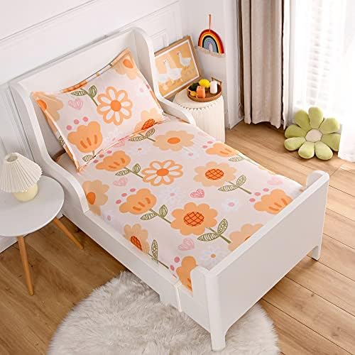 KWLOVER Soft Bed Sheet and Pillowcase Set Twin