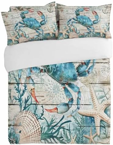 3 Piece Duvet Cover Set with Pillow Shams