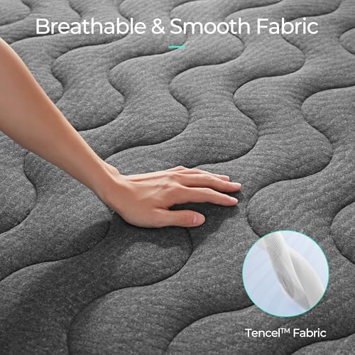LINSY LIVING Twin Mattress Pad Waterproof Protector 74x38