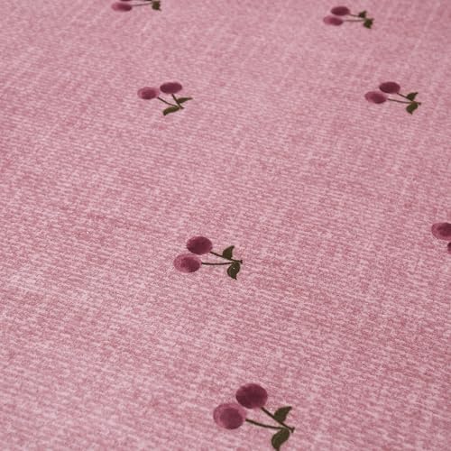 MAG 3Pcs Pink Twin Flannel Bedding Set