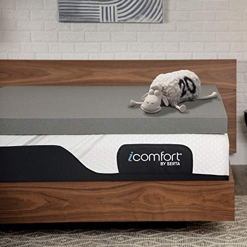 Serta Carbon Dream Cooling Mattress Topper 3 Inch Twin
