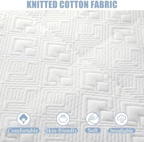 Memory Foam Massage Bed Mattress Topper 180x60cm