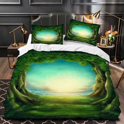 3 Piece Kids Duvet Cover Set with Zipper
